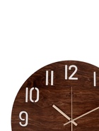 Часы настенные, интерьерные, бесшумные, d-40 см, дерево, открытые 10957459