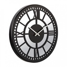 Часы настенные, интерьерные, бесшумные, d-32 см, металл с зеркалом 10957461