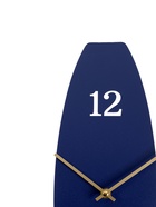 Часы настенные, интерьерные "Волна", бесшумные, 43 х 14 см, темно-синие 10957464