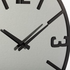 Часы настенные, интерьерные, бесшумные, d-50 см, зеркало, черные 10957465