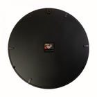 Часы настенные, интерьерные, бесшумные, d-50 см, зеркало, черные 10957465