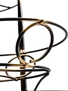 УЦЕНКА Подставка для цветов «Башня-9», d=17 см, цвет черный - Фото 7