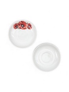 УЦЕНКА Сервиз чайный 14 предметов Дачный Маки, блюдца без мака - Фото 4