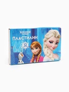 УЦЕНКА Пластилин 12цв 180 г Холодное сердце - Фото 1