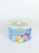 УЦЕНКА Кинетический песок "Волшебный песок" 2400 гр., ведерко, зеленый - Фото 5