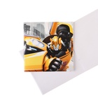 УЦЕНКА Набор канцелярский, блокнот, точилка, ластик, карандаш, ножницы, Трансформеры - Фото 4