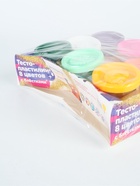 УЦЕНКА Набор для детской лепки «Тесто-пластилин с блестками, 8 цветов» TA2017 - Фото 7