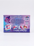 УЦЕНКА Набор мелки для волос с аксессуарами с блёстками 2в1 "Студия красоты" My little pony - Фото 7