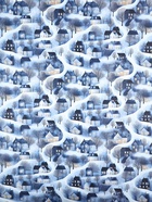 Набор упаковочной бумаги с наклейками «Новый год», 6 листов, 70 × 100 см - фото 60980232