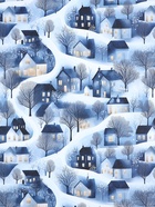 Набор упаковочной бумаги с наклейками «Новый год», 6 листов, 70 × 100 см - фото 60980233