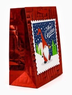 Набор подарочных пакетов «Новый год», 2 шт,  25,4 × 30,5 × 12,7 см - фото 60980255