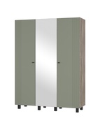 УЦЕНКА Шкаф трехстворчатый Олива ШК-08 1502х2016х514 Дуб каньон/MF12 - Фото 2