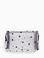 Косметичка дор Сердца, сетка 18*7,5*10, отд на молнии, белый - фото 61614945