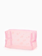 Косметичка дор Горох, сетка 18*7,5*10, отд на молнии, розовый - фото 61614961