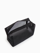 Косметичка Classic, полупрозрачная, на молнии, чёрная - Фото 4