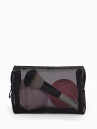 Косметичка Classic, полупрозрачная, на молнии, чёрная - Фото 4