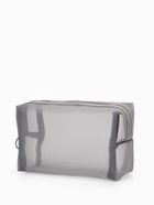 Косметичка Classic, полупрозрачная, на молнии, серая - Фото 1