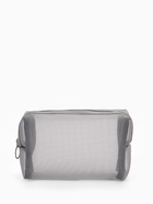 Косметичка Classic, полупрозрачная, на молнии, серая - Фото 7