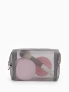 Косметичка Classic, полупрозрачная, на молнии, серая - Фото 7