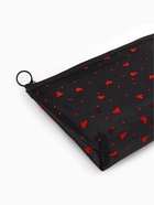 Косметичка женская Little love, с рисунком, на молнии, чёрная - Фото 6