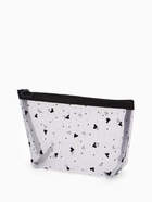 Косметичка женская Little love, с рисунком, на молнии, белая - Фото 1