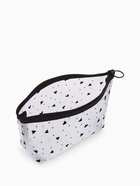 Косметичка женская Little love, с рисунком, на молнии, белая - Фото 4