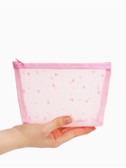 Косметичка женская Little love, с рисунком, на молнии, розовая - Фото 2