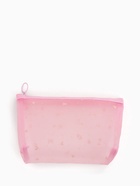 Косметичка женская Little love, с рисунком, на молнии, розовая - Фото 8