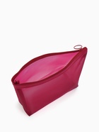 Косметичка Classic, сетка, на молнии, бордовая - Фото 6