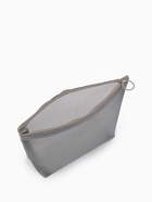 Косметичка Classic, сетка, на молнии, серая - Фото 3