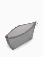 Косметичка Classic, сетка, на молнии, серая - Фото 3