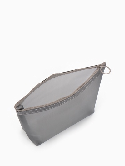 Косметичка Classic, сетка, на молнии, серая