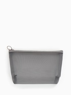 Косметичка Classic, сетка, на молнии, серая - Фото 5