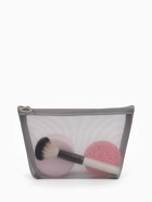 Косметичка Classic, сетка, на молнии, серая - Фото 7