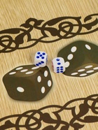 Нарды 2 в 1, с полем для шашек 50×50 см, деревянные - фото 61951900