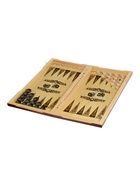 Нарды 2 в 1, с полем для шашек 50×50 см, деревянные - фото 61951896