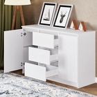 УЦЕНКА Комод для хранения «Мадера», 1204×404×770 мм, цвет белый - Фото 4