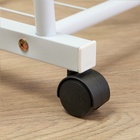 УЦЕНКА Зеркало напольное "Basic", на колёсиках, 44 х 160см, белое - Фото 4