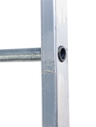 УЦЕНКА Стремянка ТУНДРА, алюминиевая, с органайзером, 7 ступеней, 1460 мм - Фото 3