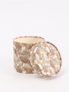 Набор подарочных круглых коробок 10 в 1 «Бело-золотой», 10 х 10 - 23,5 х 23,5 см - фото 809418188