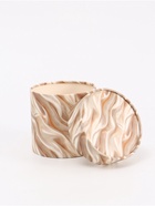 Набор подарочных круглых коробок 10 в 1 «Бело-золотой», 10 х 10 - 23,5 х 23,5 см - фото 809418189