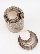 Набор подарочных круглых коробок 10 в 1 «Бело-золотой», 10 х 10 - 23,5 х 23,5 см - фото 809418192