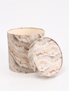 Набор подарочных круглых коробок 10 в 1 «Бело-золотой», 10 х 10 - 23,5 х 23,5 см - фото 809418180