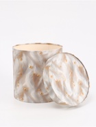 Набор подарочных круглых коробок 10 в 1 «Бело-золотой», 10 х 10 - 23,5 х 23,5 см - фото 809418181