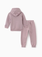 Костюм для девочки (толстовка, брюки) «Крошка Я» BASIC LINE, рост 92-98 см, розовый - фото 61615043