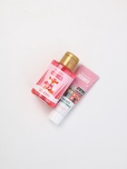 Подарочный набор косметики в мешке: крем для рук, пилочка, гель для душа, аромат малиновый коктейль, URAL LAB - фото 60980271