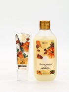 Набор "Тёплые объятия", гель для душа 300 мл и лосьон для тела - фото 61087256