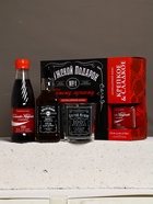 Подарочный набор «Мужской подарок», гель для душа виски, гель для душа кола, стакан для виски, Чистое счастье - фото 61615063