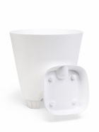 Кашпо с прикорневым поливом 4 л D-19см, H-20см белый "Гранд" - фото 60980305