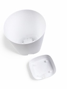 Горшок для цветов «Гранд», 4 л, d=19 см, h=20 см, пластиковый, с прикорневым поливом, белый - Фото 8